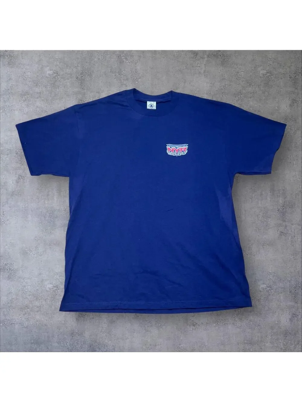 Vintage 2000 NHL New York Rangers Vs St. Louis Blue Hockey Navy Blue Tee Sz XL